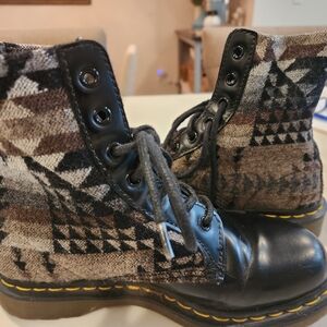 Dr. Martens X Pendleton 1460 Boots Sz 7L Ladies